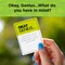 PlayMonster Okay, Genius… What Do You Have in Mind?! – Share Your Opinions on Ridiculous Topics, Funny Family & Friends Party Card Game, 3+ Players, Ages 14+, Includes 300 Prompt Cards & Dry-Erase Board